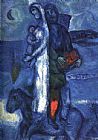 Marc Chagall Fisherman's Family painting